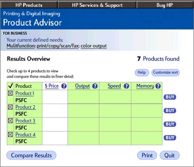 HP PDI - low res UI